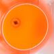 Suspension en verre orange