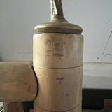 6 wooden and rope chairs attributed to Adrien Audoux & Frida Minet