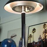 Vintage style all-chrome lamp
