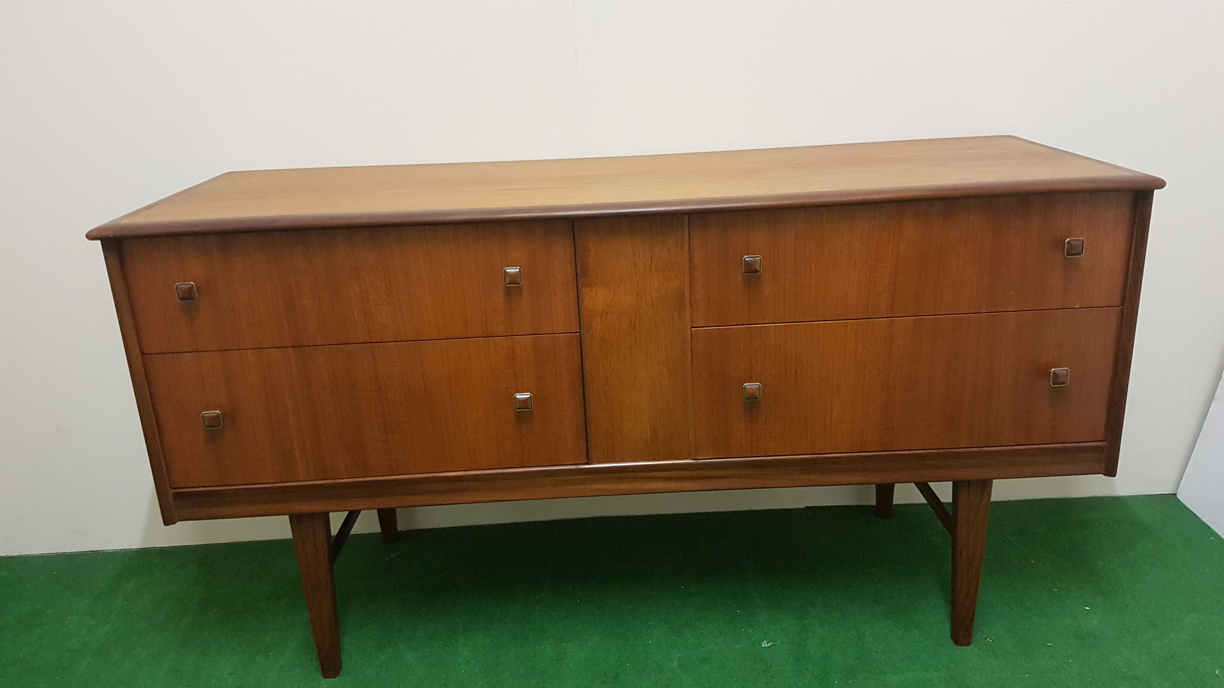 Vintage teak dresser