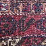 Tapis ancien caucasien chirwan 19eme fait main 76x120 cm