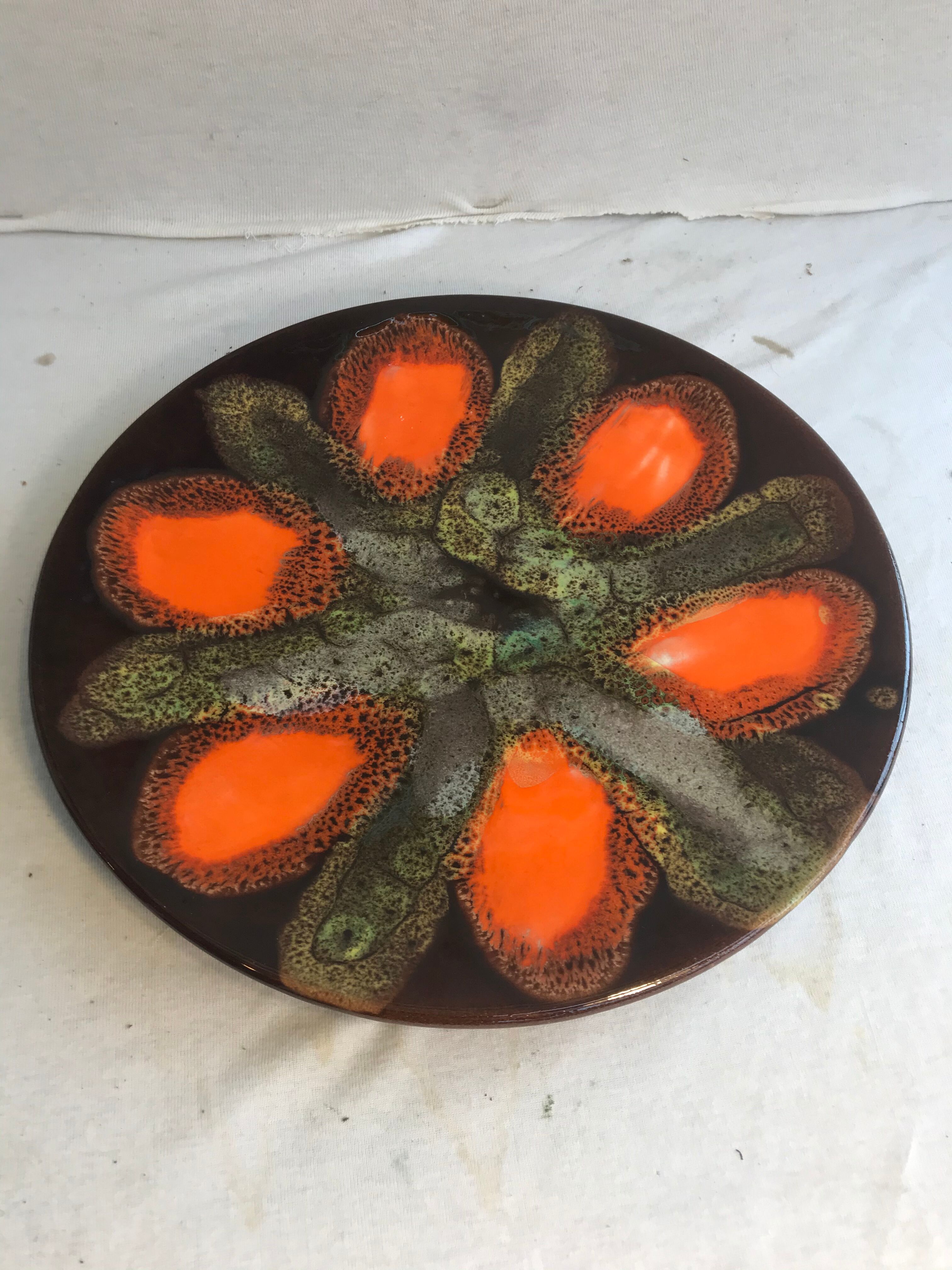 Vallauris ceramics dish