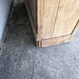 Natural wood cabinet