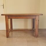 Solid wood table