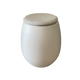 Allibert chest stool molded plastic egg design