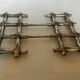 Silver-plated bamboo trivet