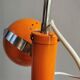 Vintage Space Age 70s Pendant Light – 3 Adjustable Spotlights – Orange