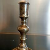 Bougeoir en bronze ancien Transition