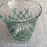 4 old cardon advertising glasses