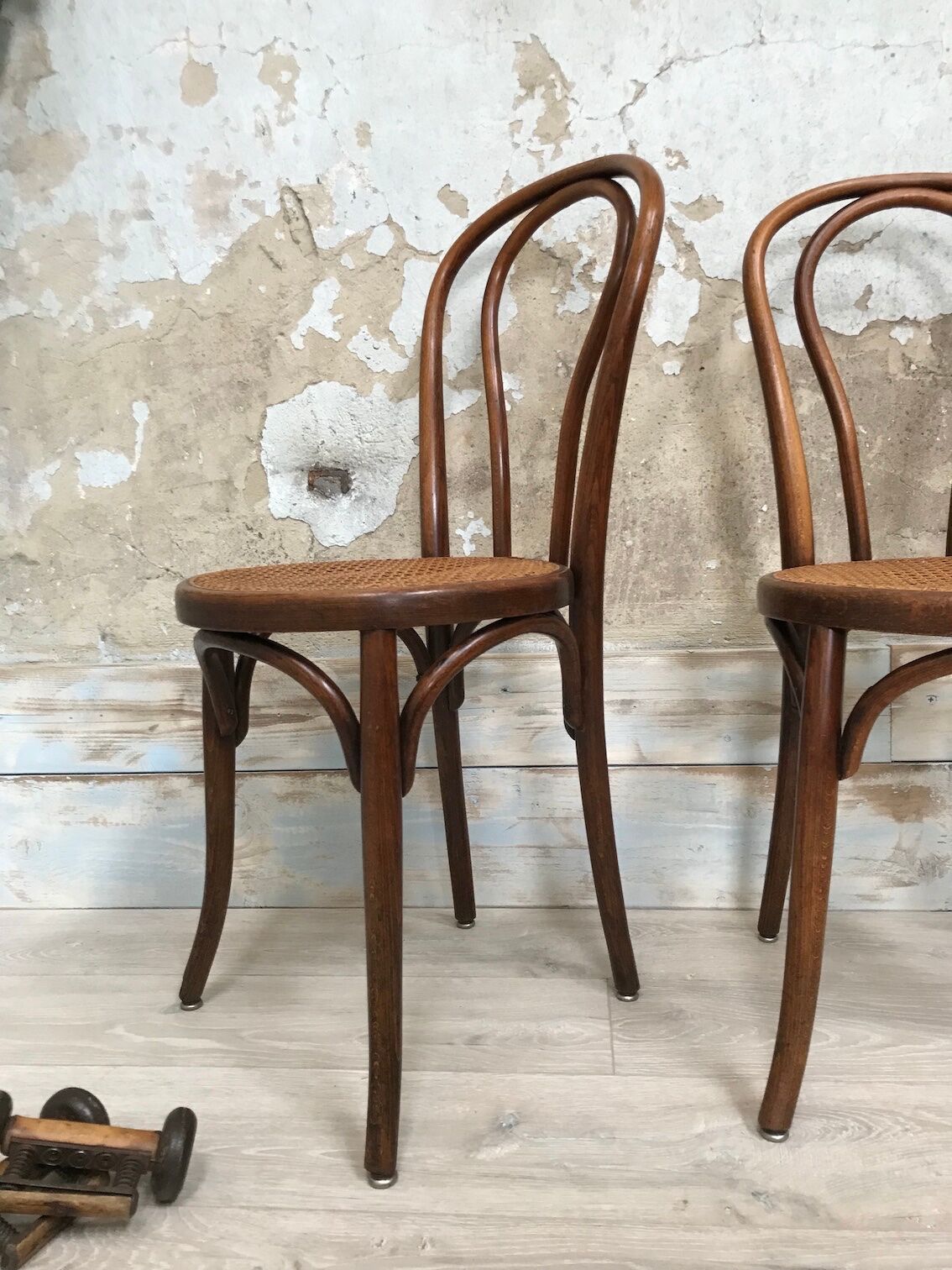 Paire de chaises bistrot Fischel