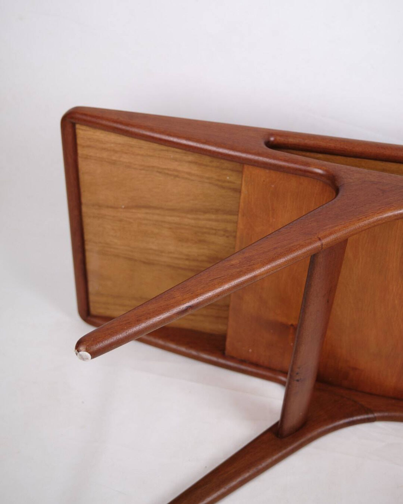 Table basse - Modèle "Smilet" - teck - Johannes Andersen - CFC Silkeborg - années 1960