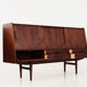 Highboard rosewood 70's scandinavian design