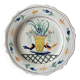 Wedding plate Nevers 18th century