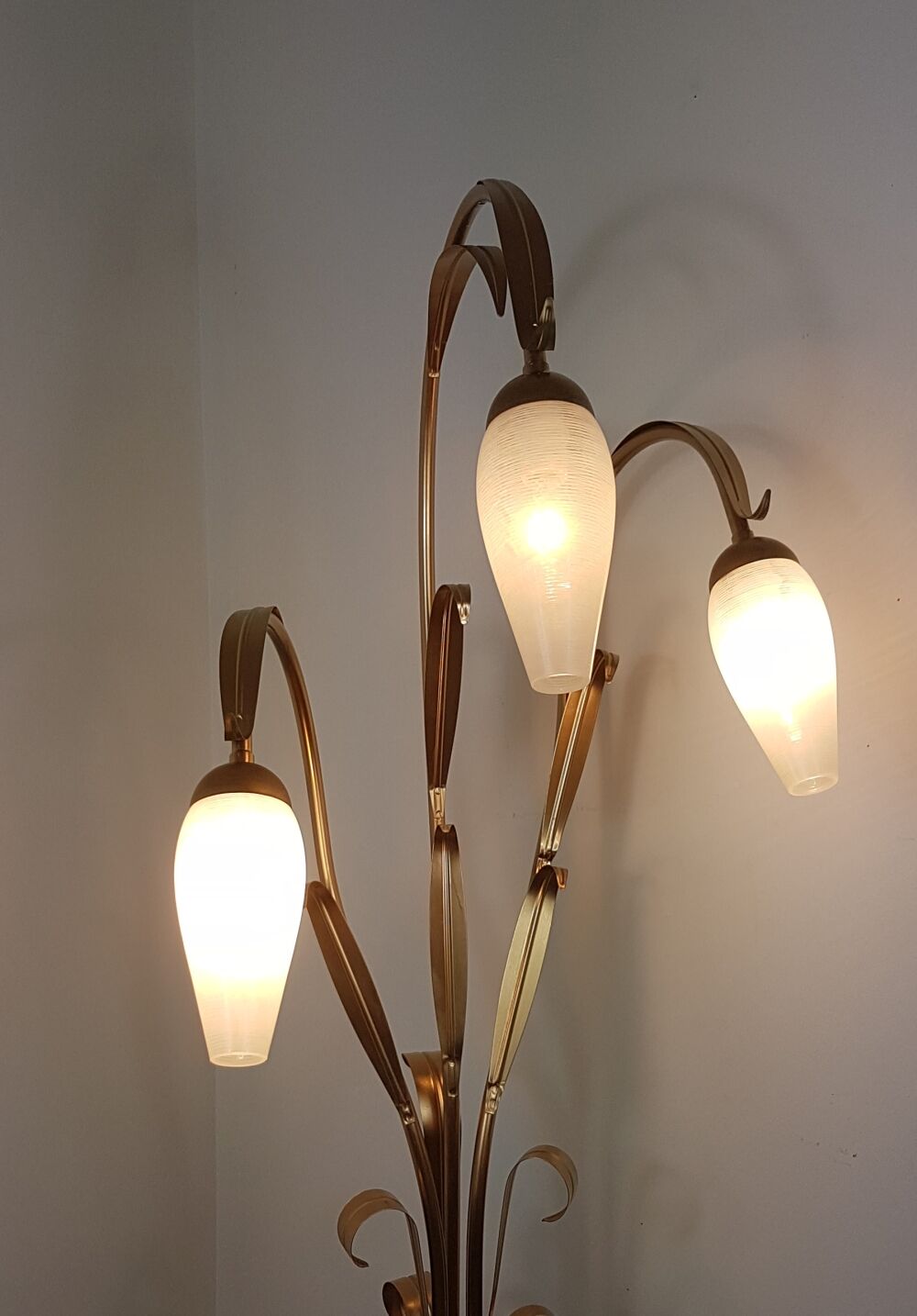 Vintage metal lamppost