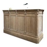 Oak bar counter
