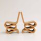 Chaise Edges Wiggle Vintage par Frank Gehry pour Vitra, 1990s