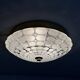Mid-century design Peil & Puzzler glass flush mount , 1970s