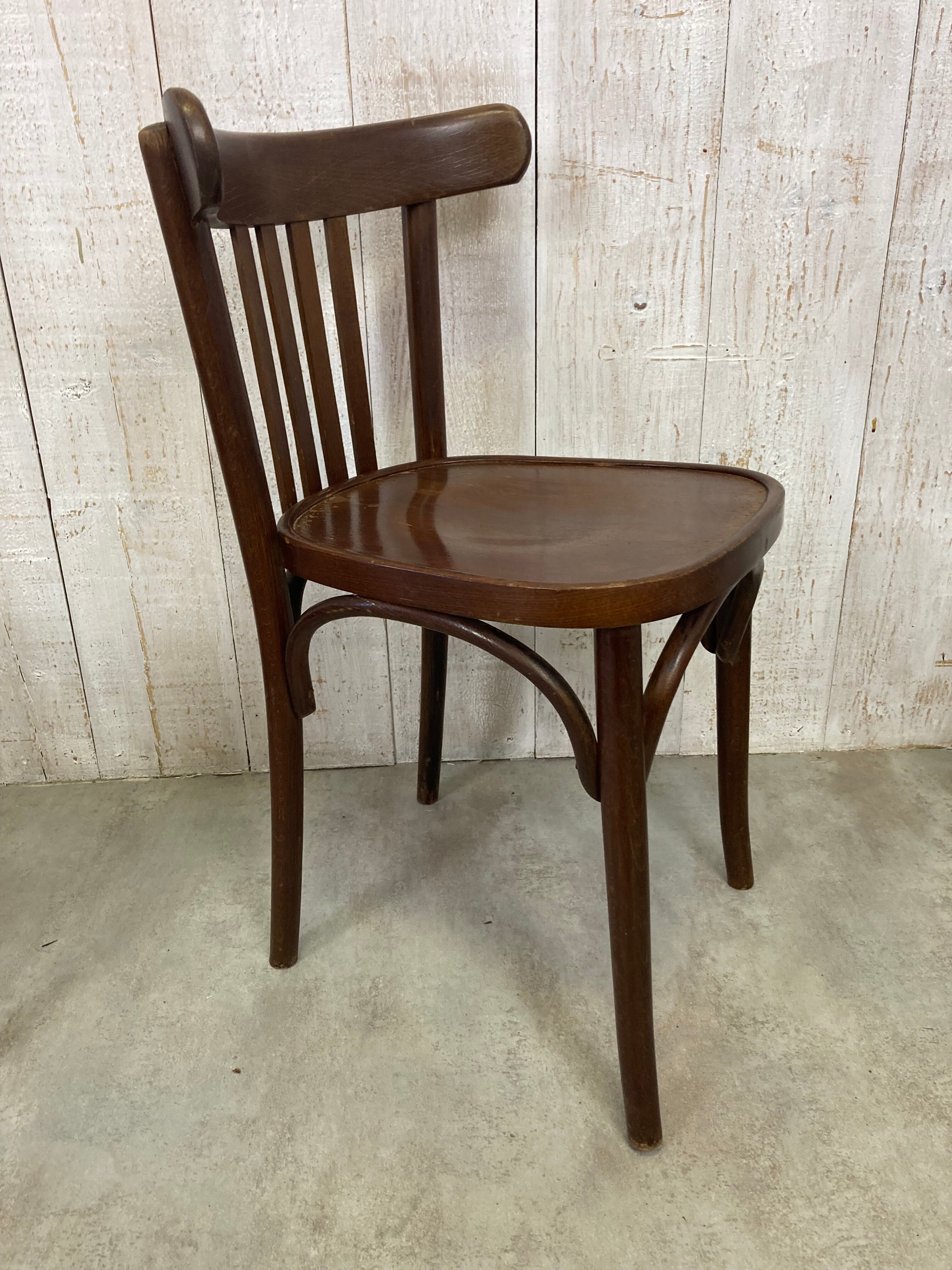 Série de 6 chaises bistrot