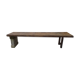 Ancien établi chêne 3 m 20