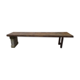 Ancient oak workbench 3 m 20