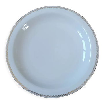 Round German porcelain dish from Bavaria