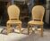 Paire de chaises en rotin