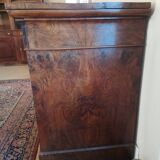 Commode restauration en noyer 4 tiroirs