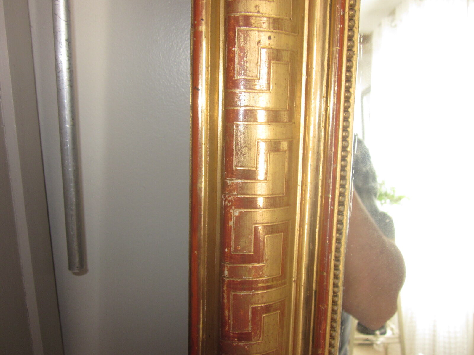 large mirror gilded XIX 2mx120cm