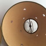 Perforated paper lampshades, 1950s