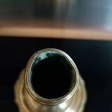 Regency candle holder in gilded bronze