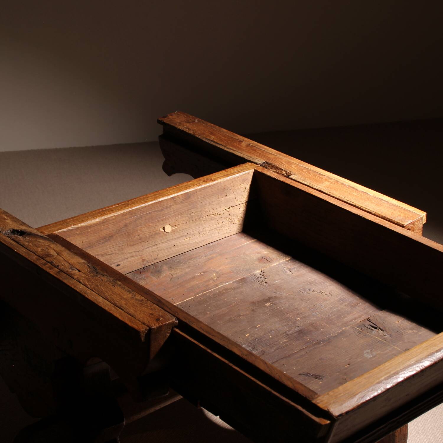 Table de ferme rustique 'Jogltisch' en chêne massif | Région alpine