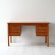 Vintage Scandinavian Teak Desk, 1960s