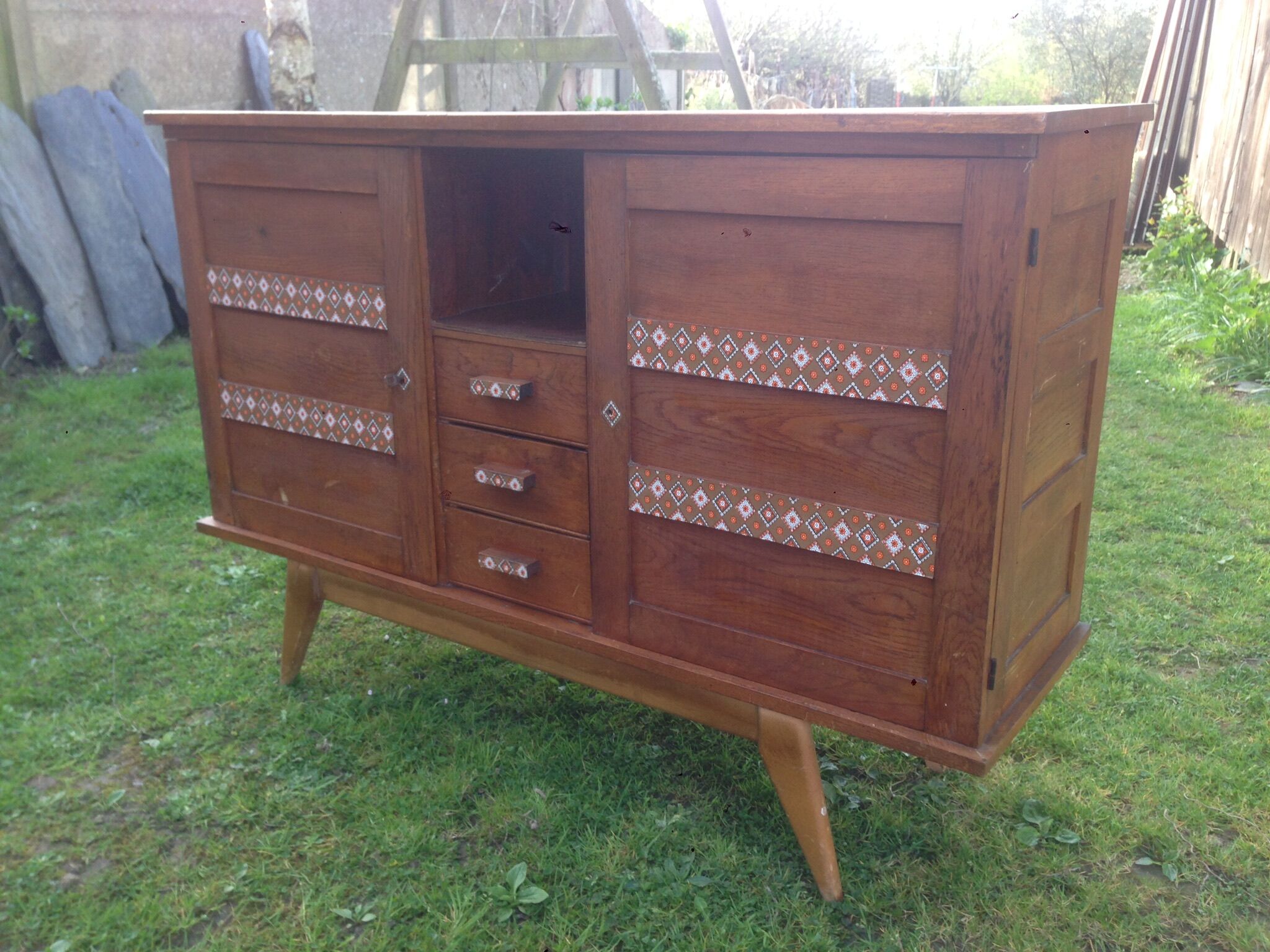 Buffet René Gabriel en chêne