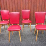 Set of 4 chairs Manucere 1972