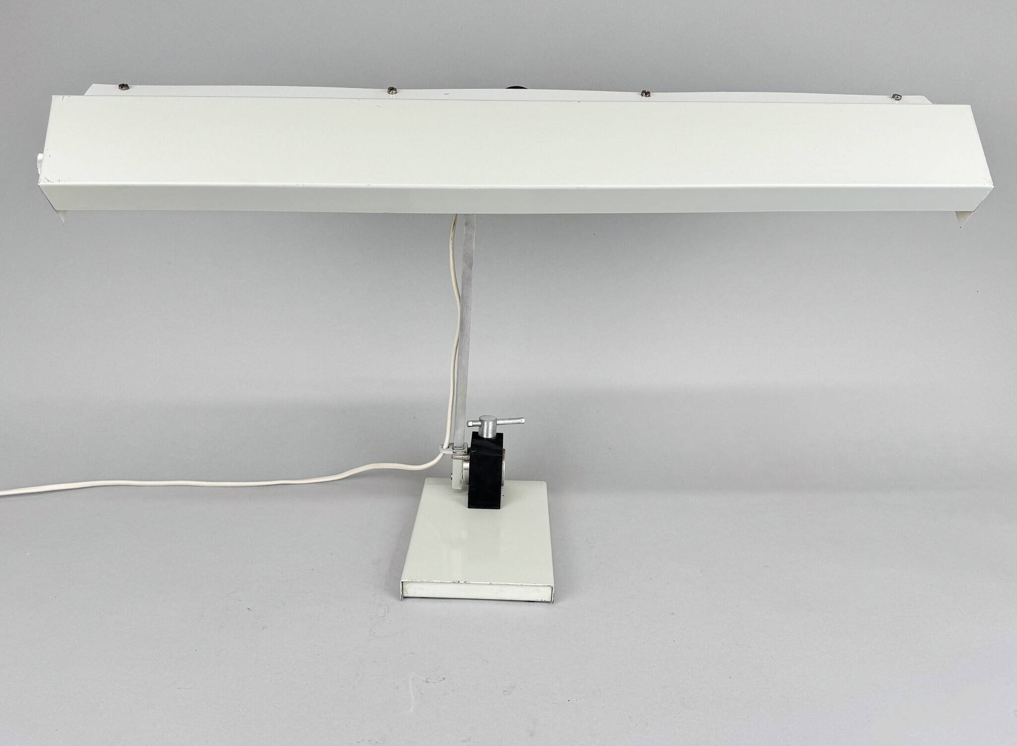 Space Age Metal Desk Lamp by Klaus Musinowski for VEB Dresden, Germany