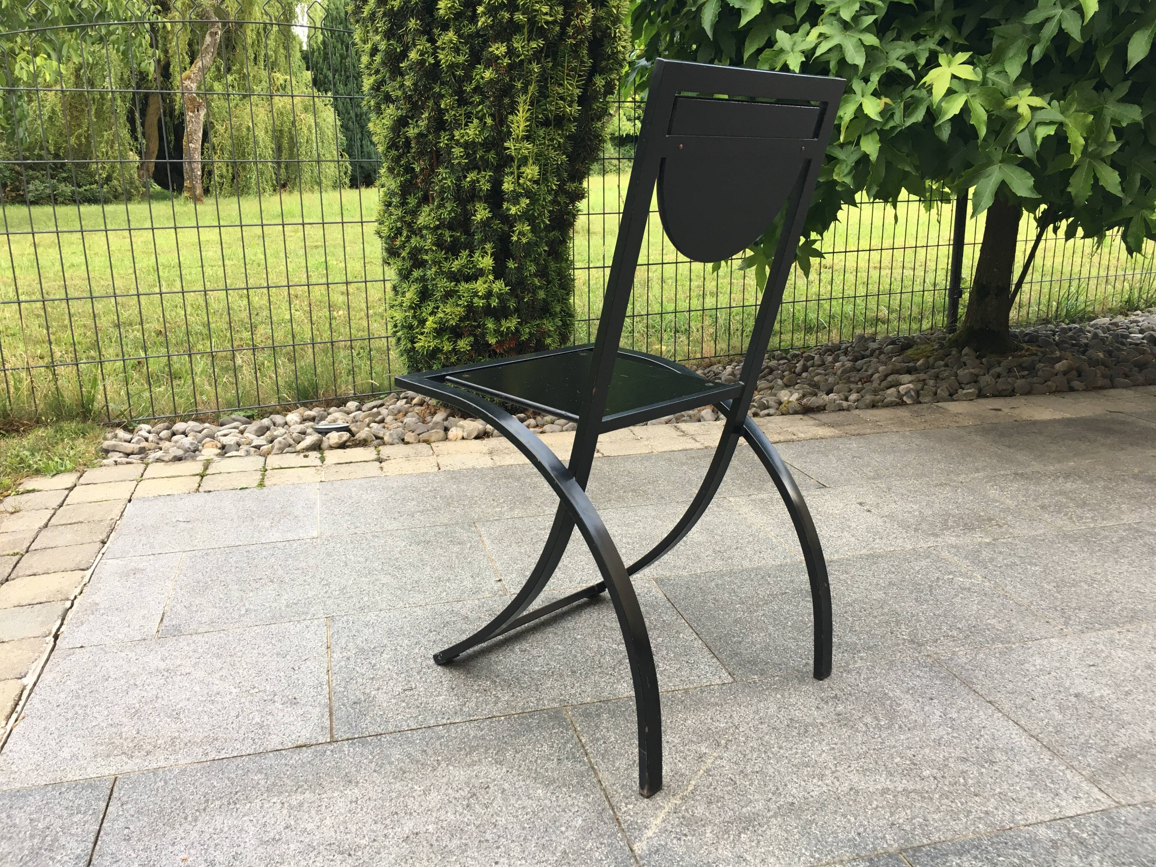 Set of 6 Sinus Dining Chairs by Karl Friedrich Forster 80s