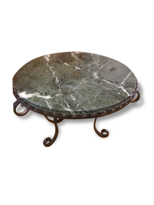 table basse fer forge