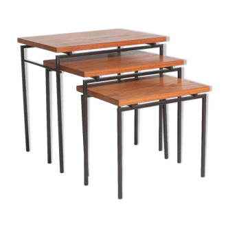 Teak nesting-tables 1960s