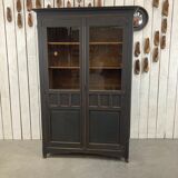 Old solid oak library
