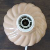 Swirl ceramic round lamp base