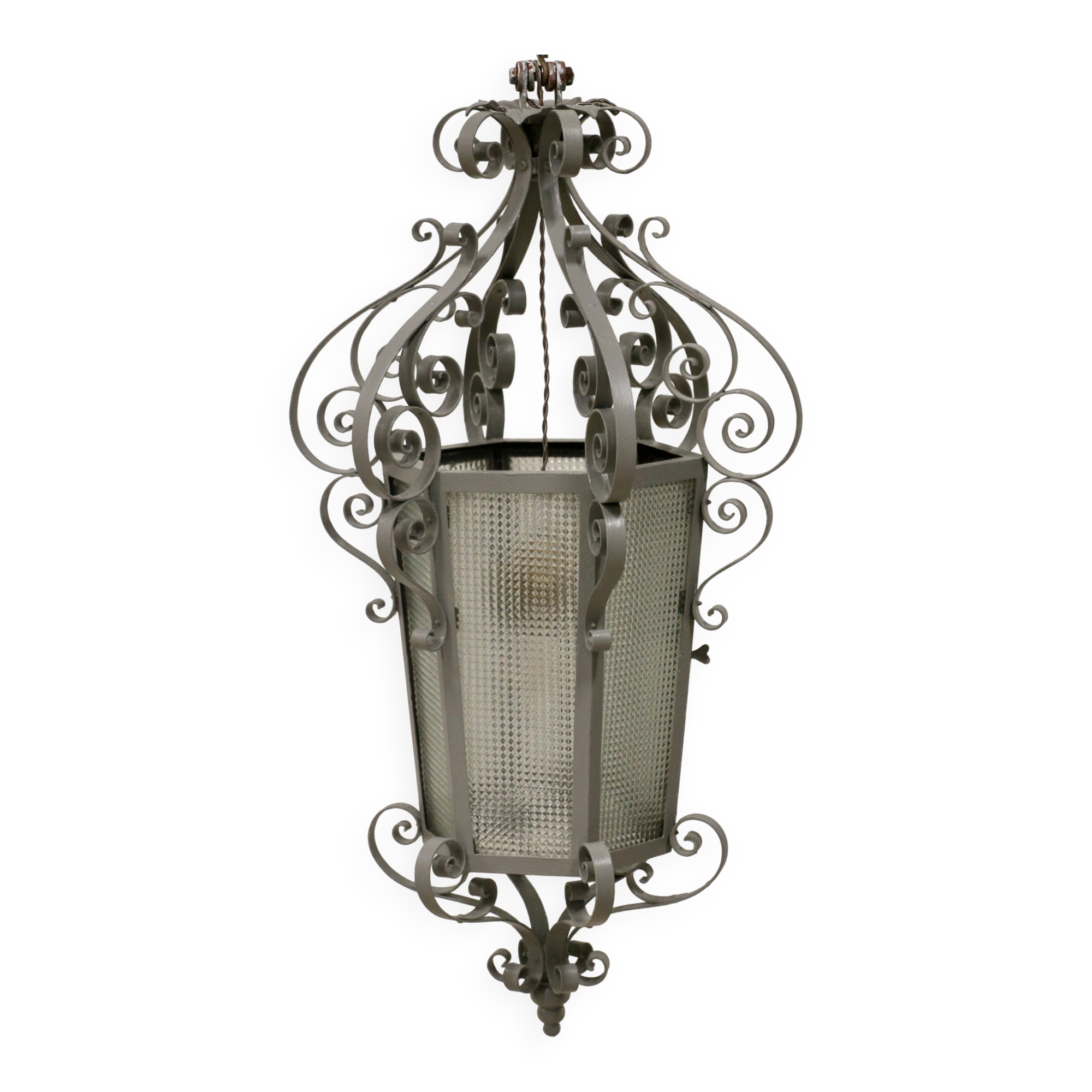 A large lantern from France in the 1940s.