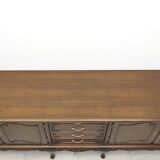 Old and elegant Ludwik chest of drawers. After professional renovation.