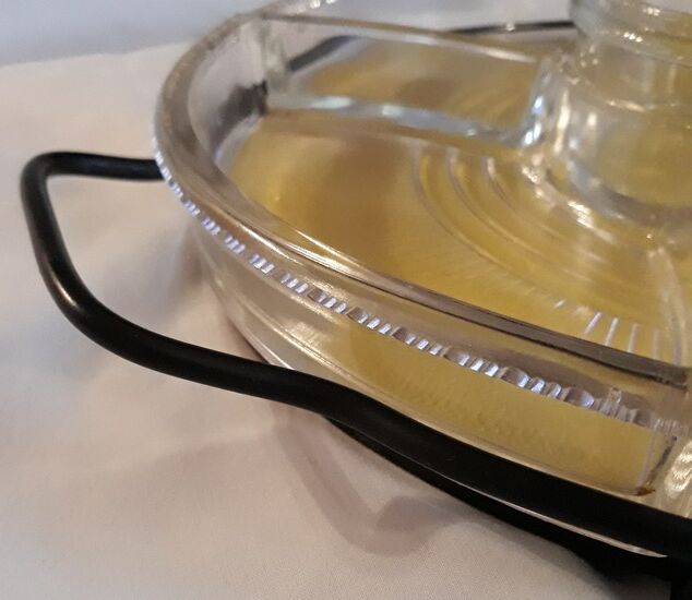 Plateau à hors-d 'œuvre - années 60