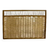 Rattan headboard