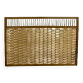 Rattan headboard