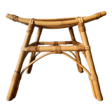 Asian-style rattan stool