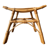 Asian-style rattan stool