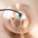 Danish vintage copper lamp from 1960s