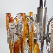 Murano glass chandelier by Carlo Nason for AV Mazzega, Italy 1970