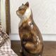 Large ceramic cat, Italy, 1970s